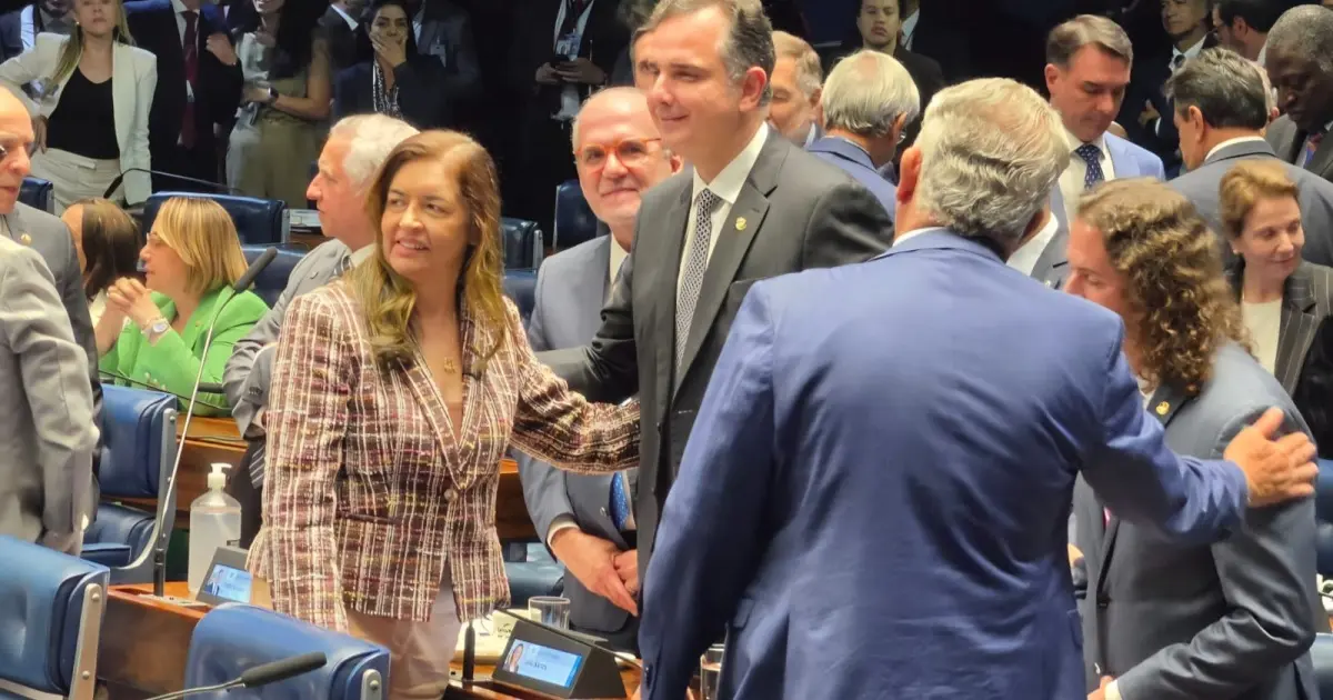 Senado aprova a indicação de Rodrigo Pacheco para vaga de ministro do Tribunal de Contas da União
