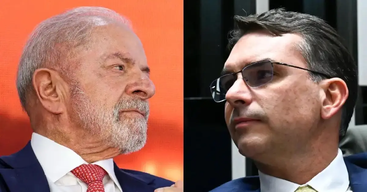 Pesquisa AtlasIntel: Flávio aparece com 47,2% e Lula tem 46,8% no cenário de disputa em segundo turno
