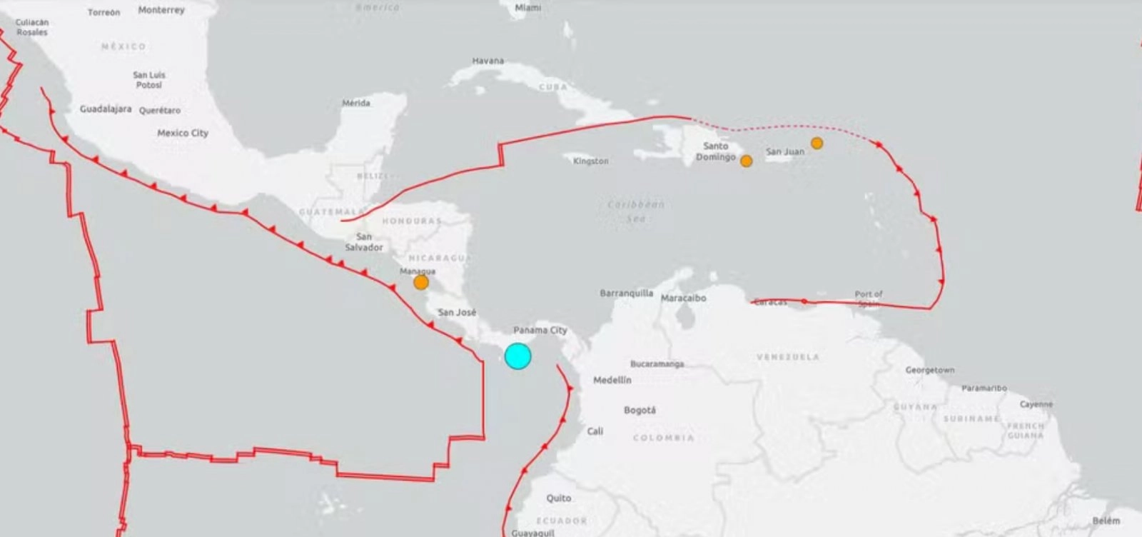 Terremoto de magnitude 7,7 atinge Panamá e provoca alerta de tsunami no Pacífico