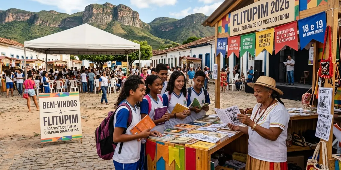 Feira literária de Boa Vista do Tupim terá programação voltada à cultura nordestina nos dias 18 e 19 de novembro