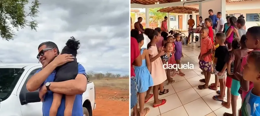 Prefeito Sávio Bulcão participa de ação do ‘Dia das Crianças’ e destaca ampliação de espaços de lazer em Boa Vista do Tupim
