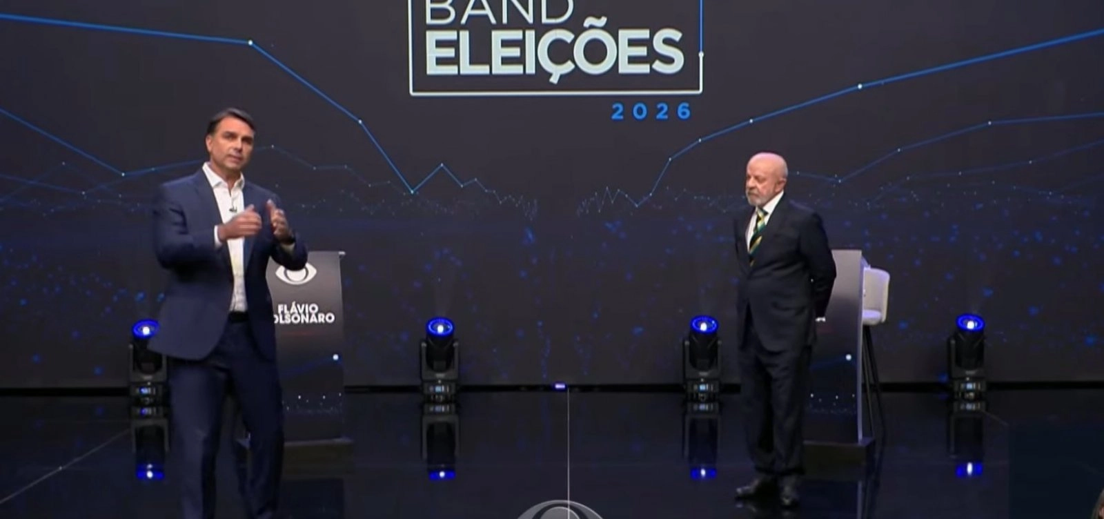 Poucas propostas e muitas trocas de farpas marcam debate da Band