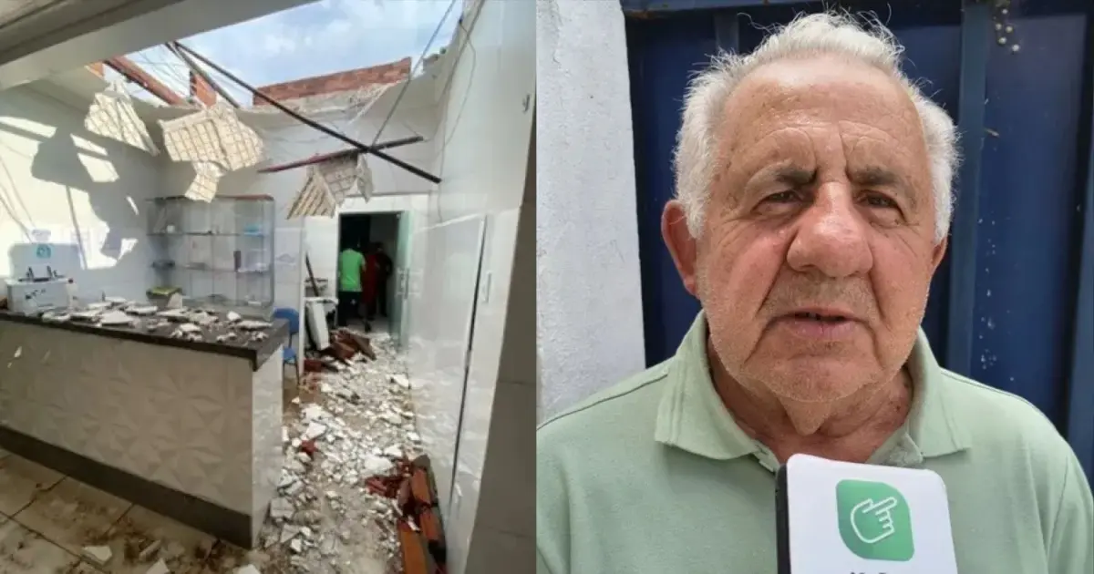 Jussiape declara estado de calamidade na saúde após temporal destruir hospital municipal