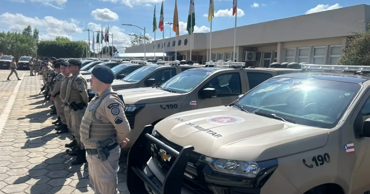 Governo da Bahia entrega 20 novas viaturas para Polícia Militar da Bahia após investimento de R$ 7,2 milhões