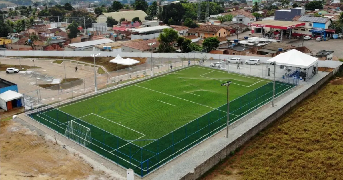 Bahia tem 122 obras esportivas em execução e investimentos de R$ 210 milhões em 2026; veja levantamento