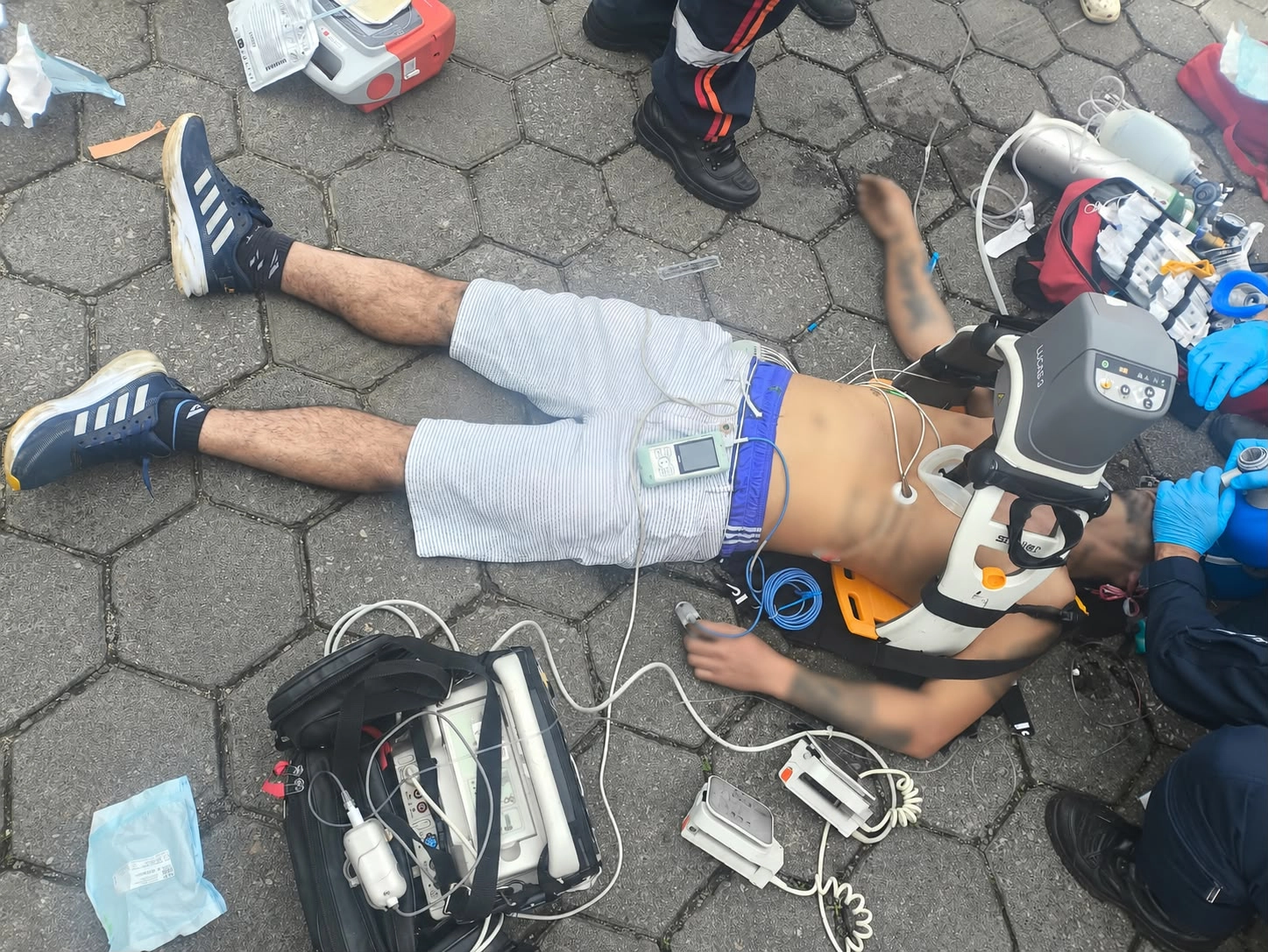 Homem é baleado na cabeça em tentativa de homicídio em Gaspar