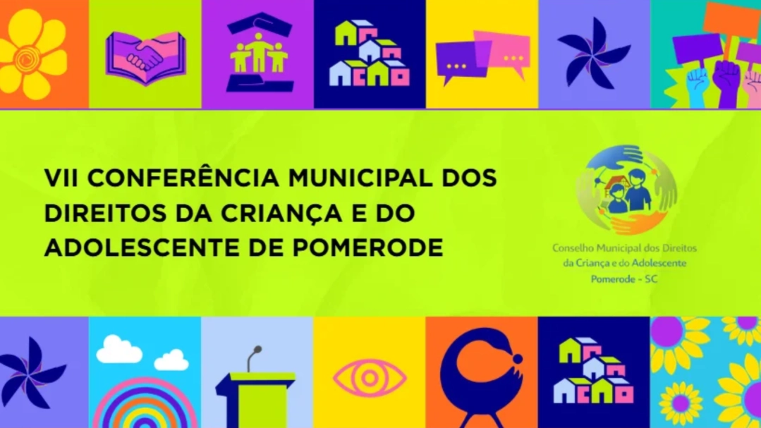 Pomerode promove a VII Conferência Municipal dos Direitos da Criança e do Adolescente