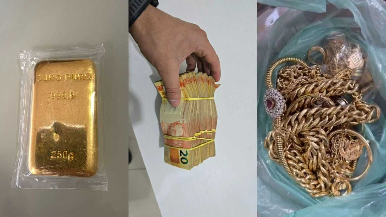 PF mira grupo suspeito de negociar 17,3 kg de ouro ilegal e movimentar R$ 5,2 milhões
