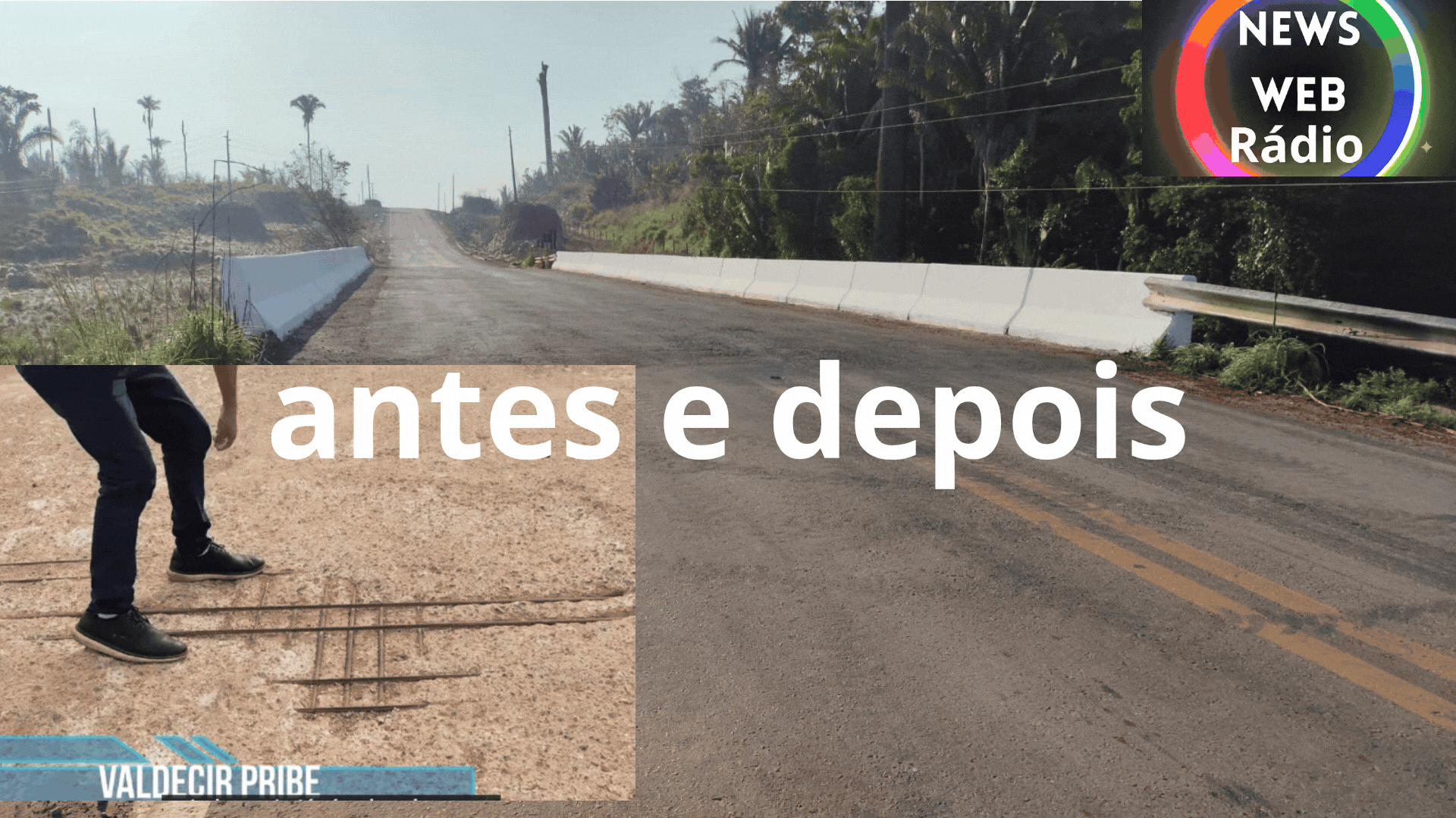 Após cobranças da News Web Rádio, concessionária conclui obras e entrega melhorias na Ponte do Corgão