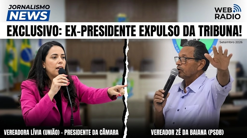BATE-BOCA NA CÂMARA: Presidente Lívia (UNIÃO)  manda vereador Zé da Baiana se retirar do plenário e clima esquenta em Nova Monte Verde
