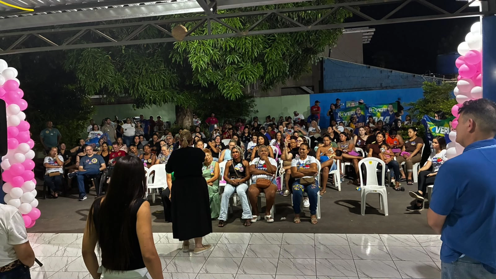 Encontro reúne cerca de 500 mulheres em apoio a Juca do Guaraná em Várzea Grande