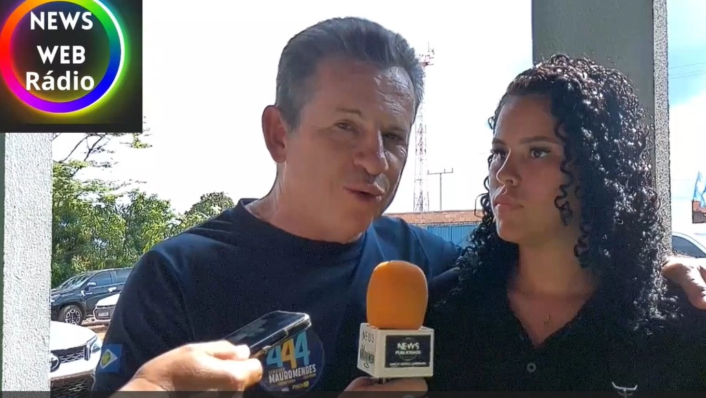 Repórter da News Web Rádio é tomada pelo nervosismo, mas conduz entrevista descontraída com Mauro Mendes em Nova Bandeirantes