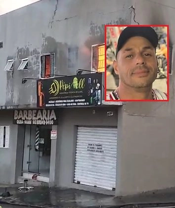 Incêndio destrói loja de homem que matou namorada em Cuiabá e depois foi assassinado