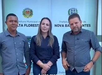 Prefeito João Rogério, Secretária de Saúde Minéia e Vereador Celinho participam de reunião estratégica do Consórcio de Saúde em Alta Floresta