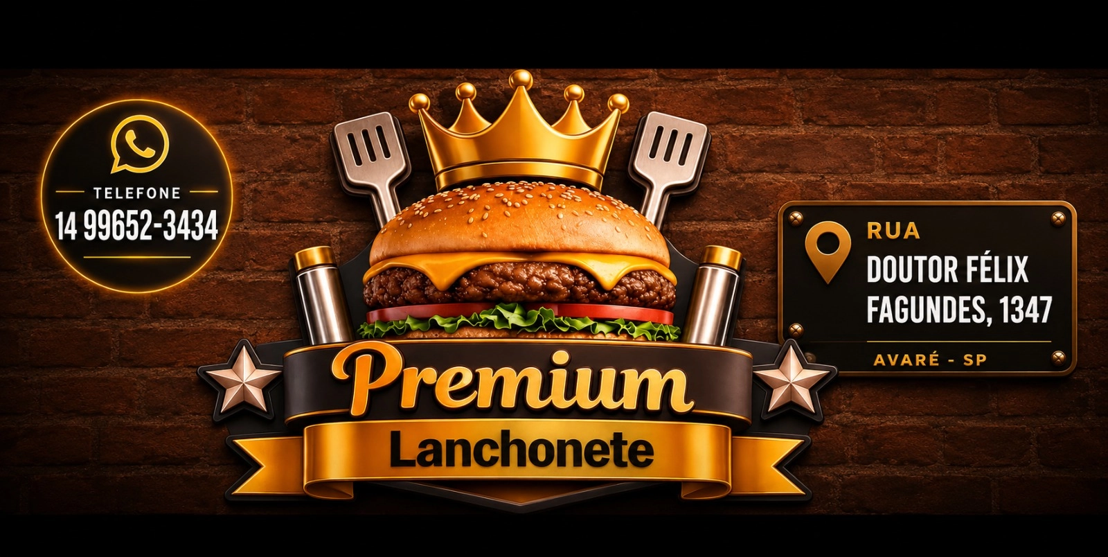 Premios lanchonete