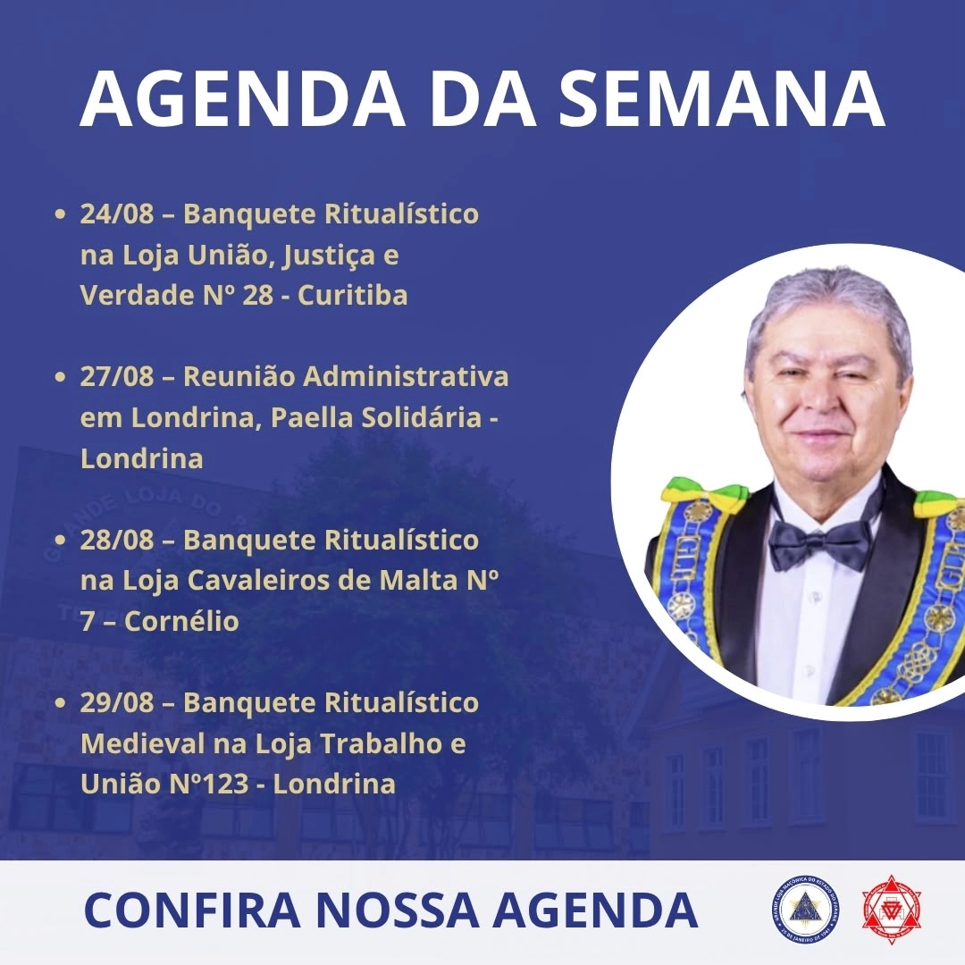 Agenda do Grão Mestre