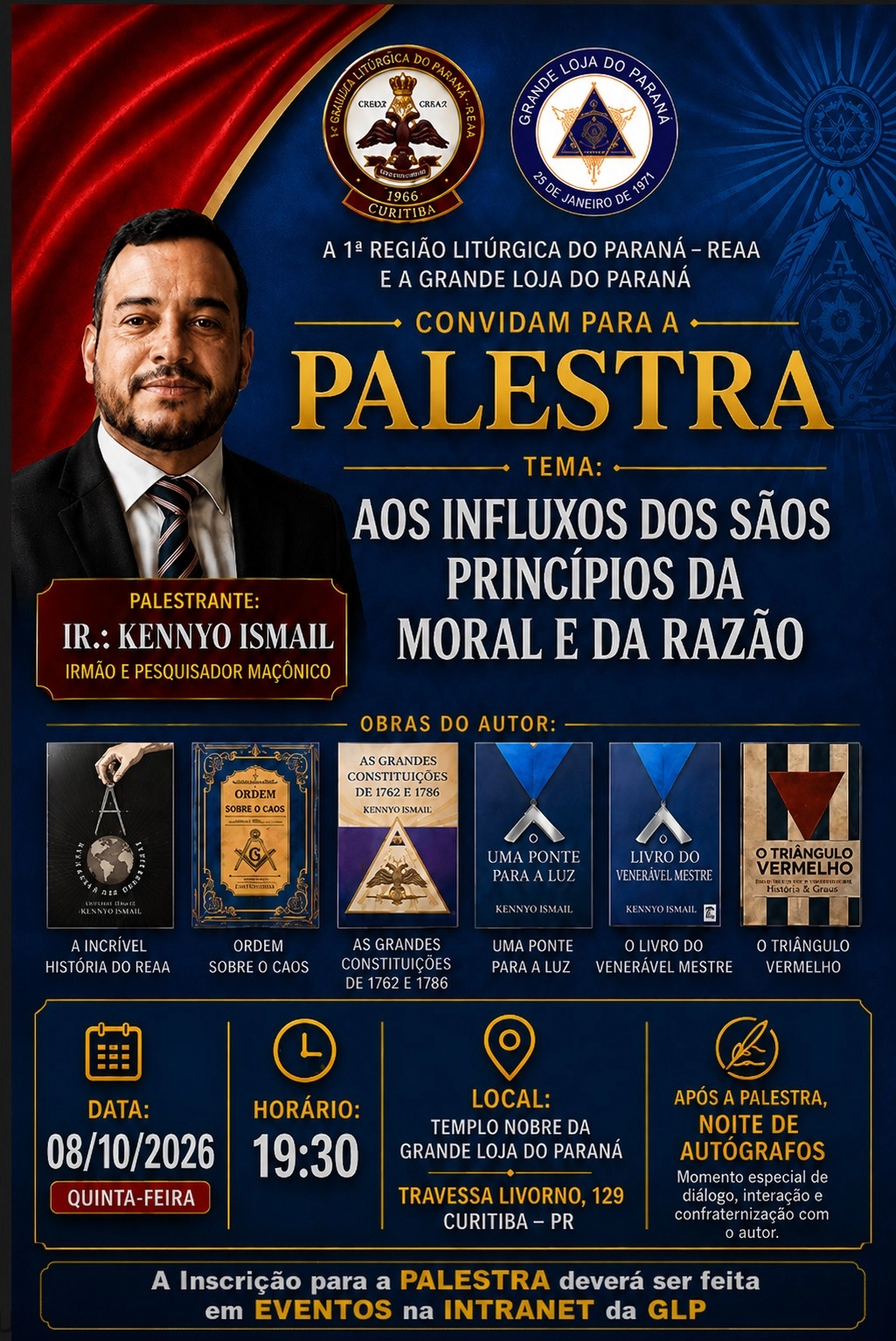 Palestra do Ir. Kennyo Ismail