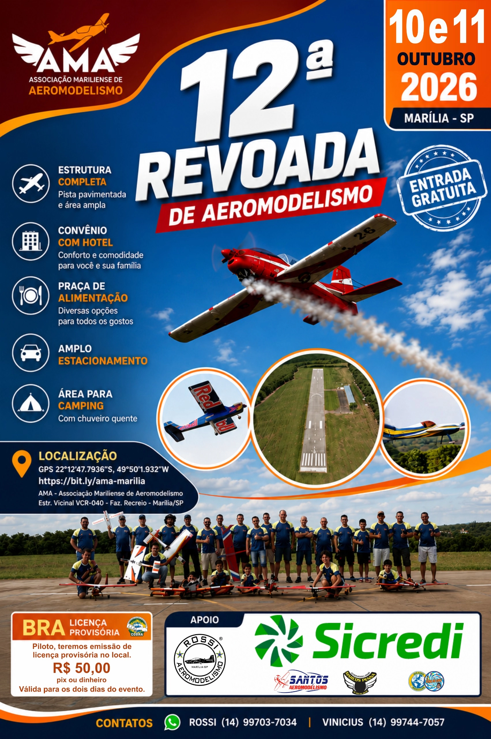 12° Revoada da AMA (Associação Marilene de Aeromodelismo)