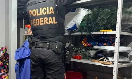 Polícia Federal realiza operação em Nova Trento