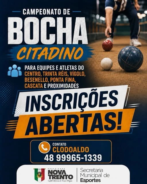 Campeonato de bocha Citadino