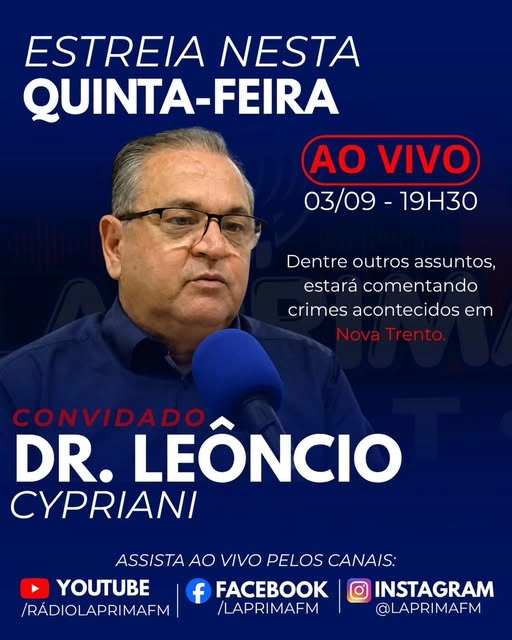Estreia do La Prima Cast - As histórias que Nova Trento não esquece