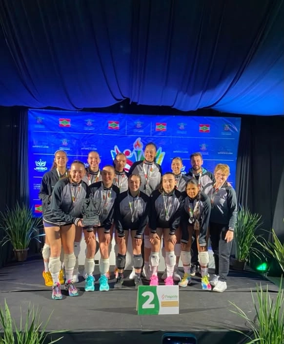 Voleibol feminino da EEB Francisco Mazzola conquista 2º lugar no JESC 2026