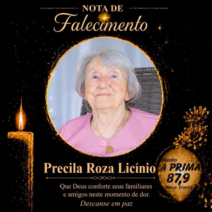 Nota de falecimento