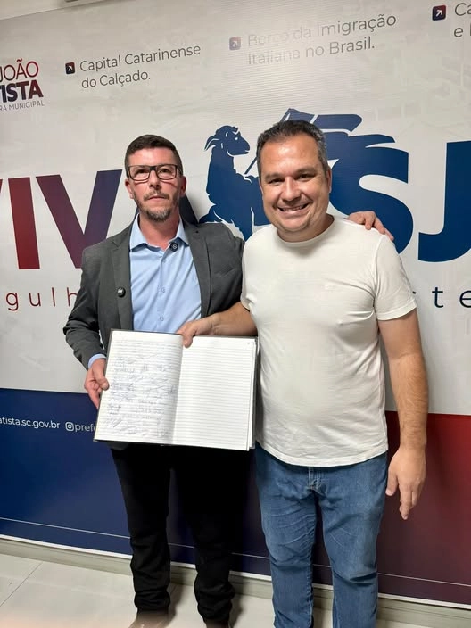 Fábio da Ravel assume comando da Prefeitura de São João Batista por 15 dias