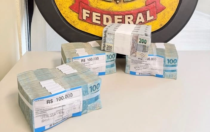 PF apreende R$ 500 mil em espécie com candidato a deputado em Florianópolis