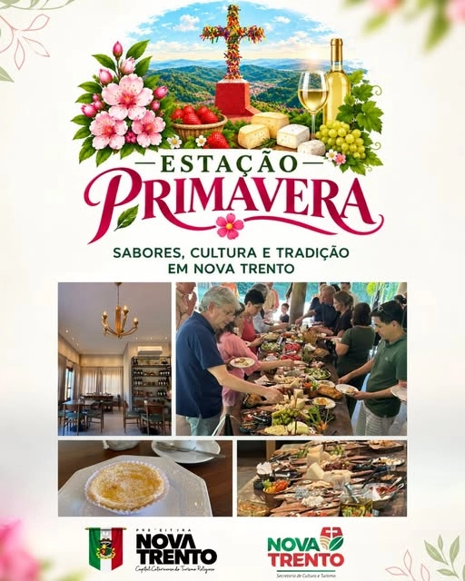 Estação Primavera apresenta experiências turísticas em Nova Trento