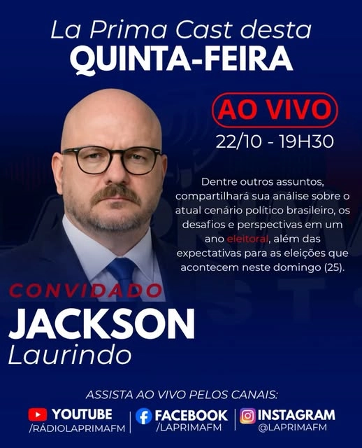 Nesta quinta-feira tem La Prima Cast ao vivo! 🎙️