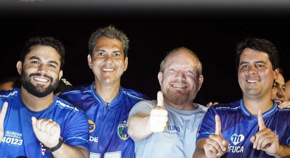 Troca do vermelho pelo azul: candidatos do PSB tiram todas as referências de Camarão e Lula de suas campanhas
