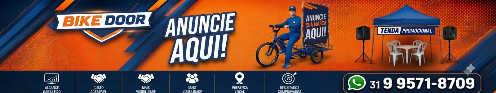 bike ciclista e tenda