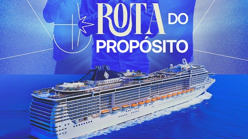 "Rota do Propósito" anuncia encontros com Isadora Pompeo, Thalles Roberto, Morada e grandes nomes da fé em experiência inédita em alto-mar