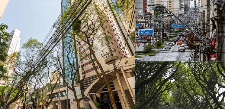 Curitiba quer enterrar 120 km de fios: o que muda para a cidade, os condomínios e o meio ambiente?