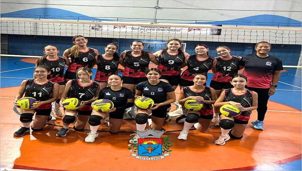 Paraguaçu Paulista brilha em casa e vence Tarumã na 10ª Copa Estadual de Vôlei Sub-16