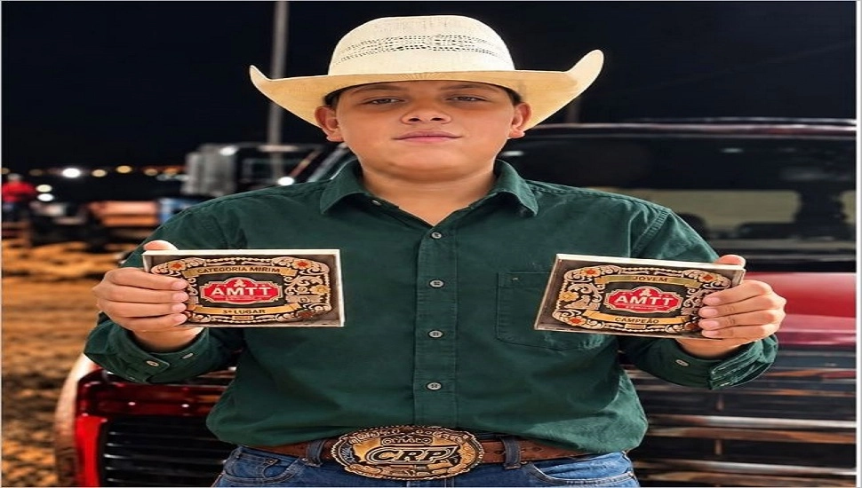 João Vitor Martins é campeão na prova de 3 Tambores em Alfredo Marcondes e traz mais duas fivelas para Paraguaçu Paulista