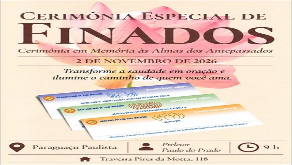 ✨ Um dia especial para homenagear quem já está no mundo espiritual ✨