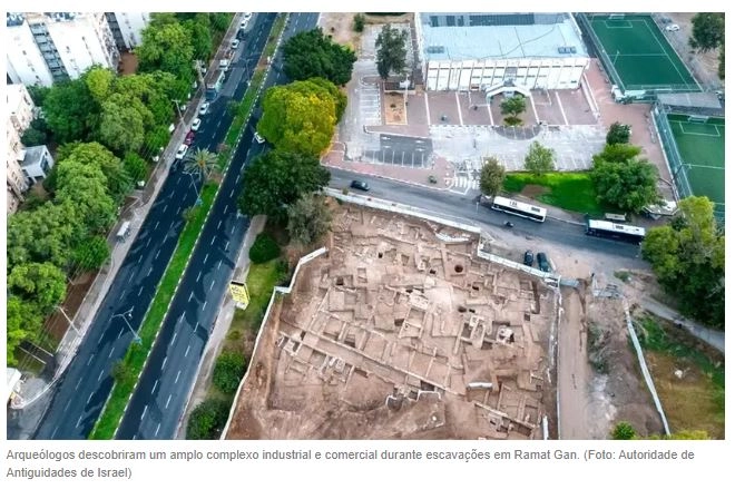 Complexo de 1.300 anos é descoberto perto de cidade bíblica ligada a Jonas e Pedro