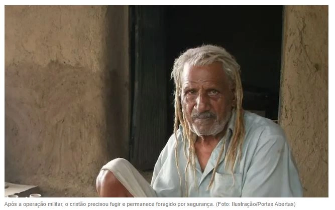 Cristão que teve o braço quebrado por sua fé continua servindo mesmo foragido no Paquistão