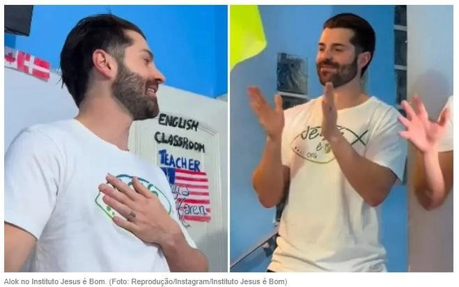 Alok fala a crianças sobre quando deixou de ser ateu: ‘Não tinha como negar Jesus’