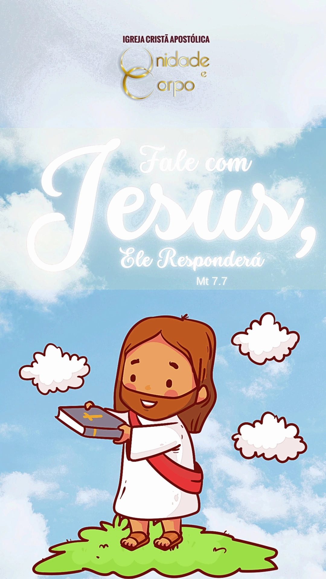 FALE COM JESUS E ELE TE RESPONDERÁ