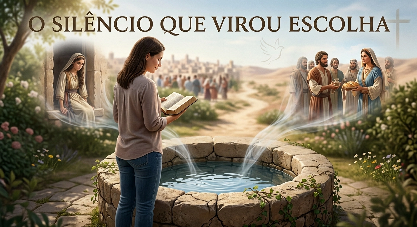 O SILÊNCIO QUE VIROU ESCOLHA