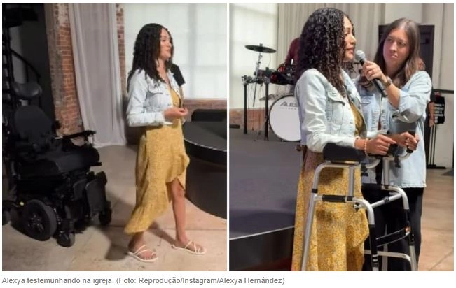 Jovem com esclerose múltipla volta a andar após oração em igreja nos EUA: “Foi Deus”