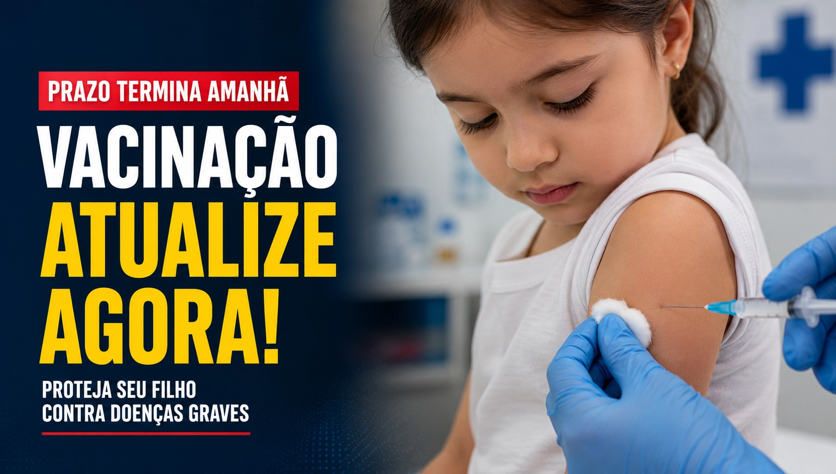 Prazo termina amanhã: pais devem atualizar vacinação de crianças e adolescentes