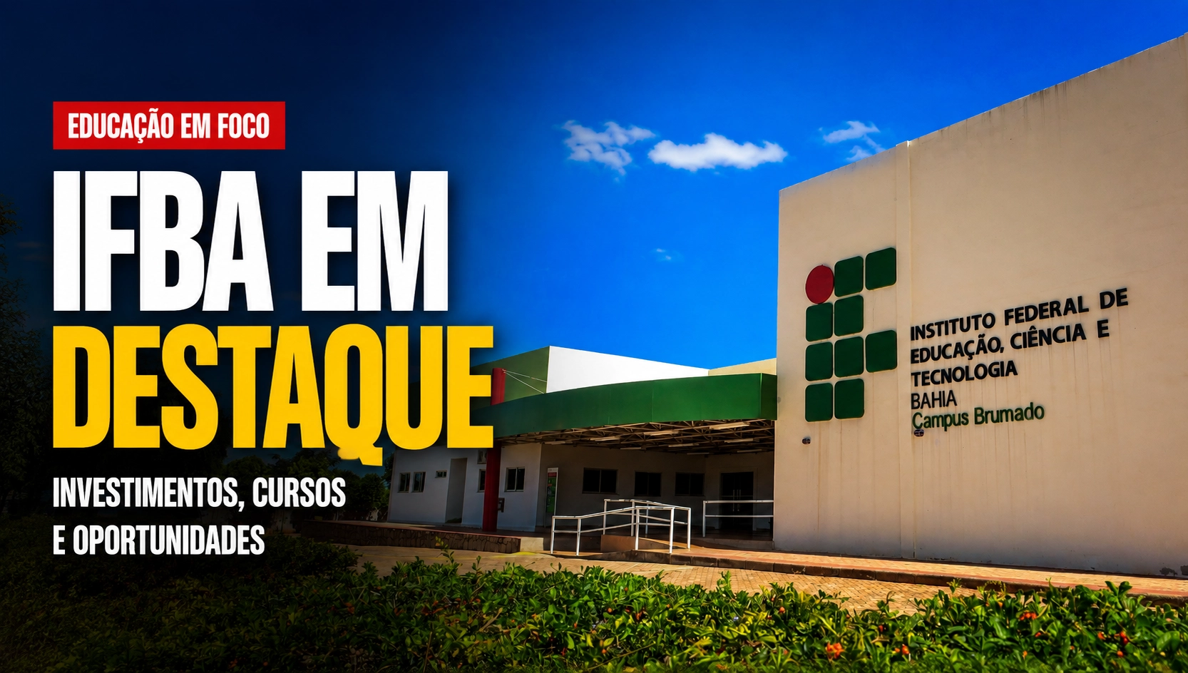 IFBA Brumado suspende temporariamente almoço no refeitório após problema sanitário