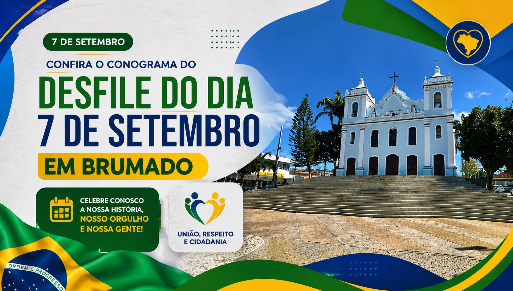 Fique por Dentro do Cronograma: O Passo a Passo do Desfile de 7 de Setembro em Brumado