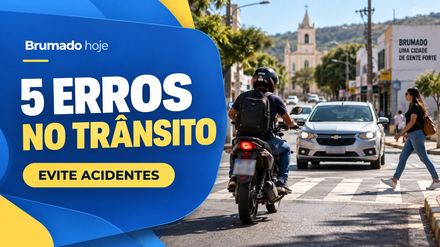 Semana Nacional de Trânsito 2026: 5 erros que aumentam o risco de acidentes