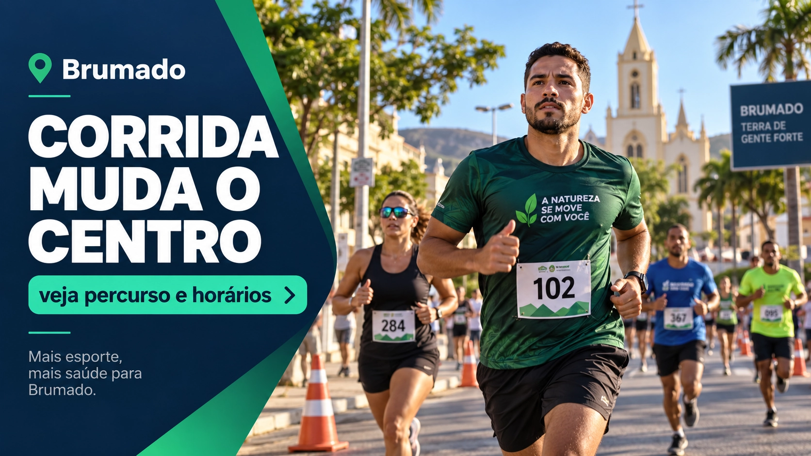 Corrida em Brumado dia 27: veja percurso e horários