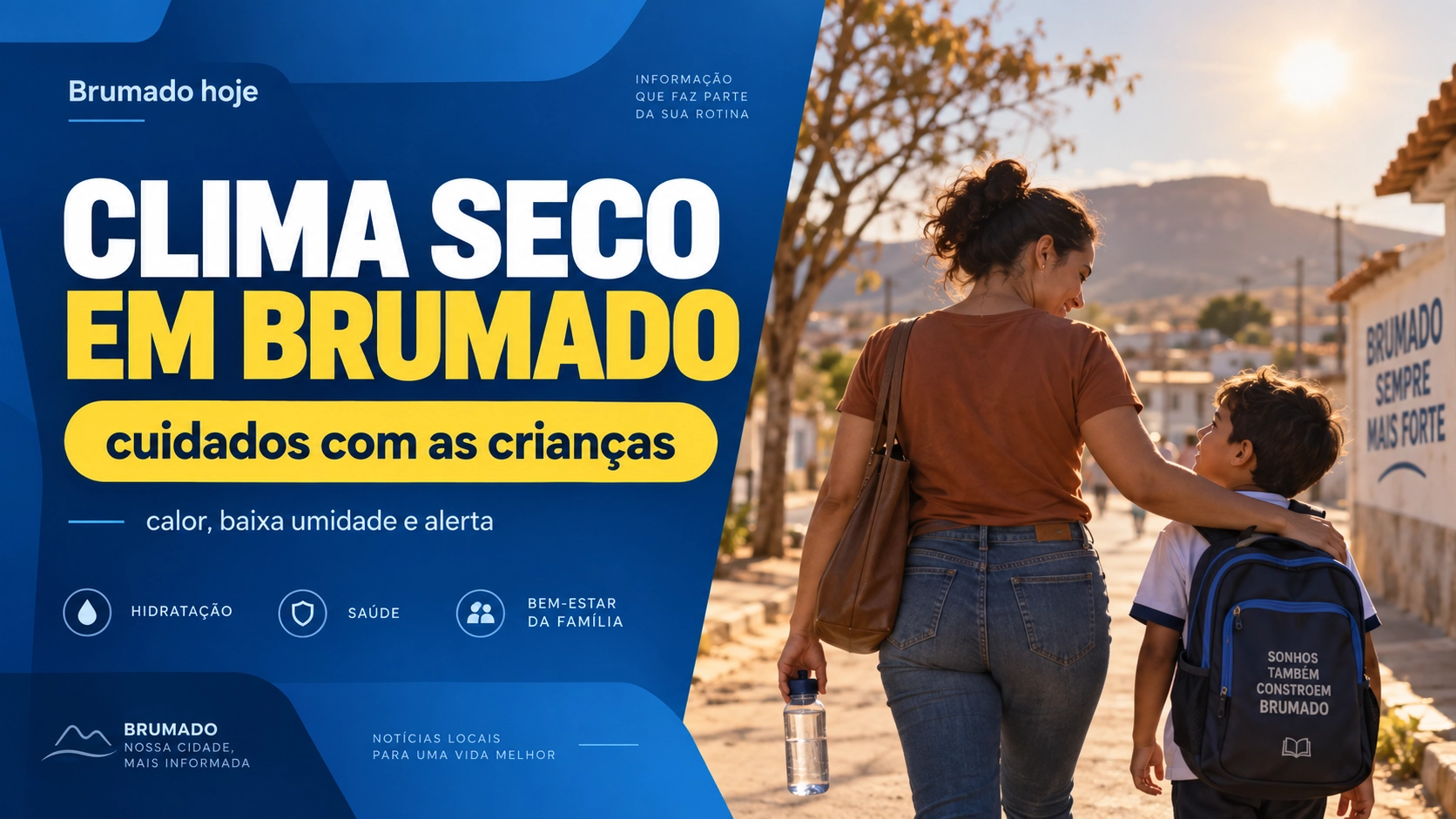 Brumado terá baixa umidade nesta quinta; veja cuidados com crianças